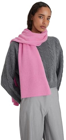 Style & Republic Damen Kaschmir Schal aus 100% Cashmere - dein kuscheliger Premium Schal für stilvolle Herbst- & Winter-Momente - Candy pink