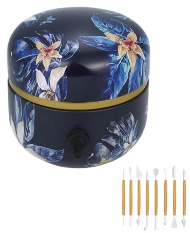 Minimáquina Eléctrica Moderna De Torno Cerámica Con Bandeja Y Velocidad Ajustable, Herramienta Arcilla For Principiantes Gira Estable Suave