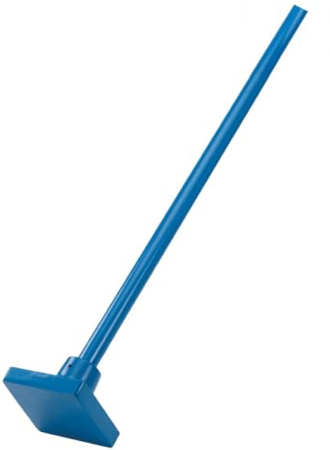Draper Tools Expert Asphaltstampfer, 4,5 kg | mit Stahlschaft, 135 mm quadratische Auflagefläche, zum Verdichten von Asphalt, Boden und Pflaster