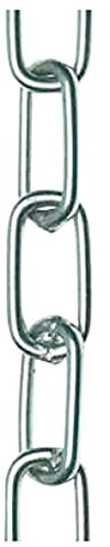 Bulk Hardware bh05716 Medium Link Kette, 3 x 21 mm, 2 m Länge – Zink vergoldet