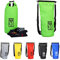 Relaxdays Ocean Pack 30 L, wasserabweisender Dry Bag für Wertsachen, leichter Trockensack für Outdoor Sport, grün