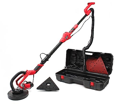 Lijadora cuello largo 710W 225mm Lijadora techos paredes Reformas Obra seco Pulidora Albañilería