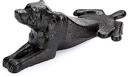 SUMTree Dekorativer Türstopper aus Gusseisen, Hund