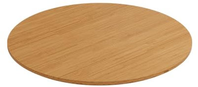 höfats - Bowl 70 Auflagebrett - Macht die Bowl 70 Feuerschale zum Beistelltisch - rutschsicher und wackelfest Dank Einkerbung- aus Bambus-Massivholz mit UV-beständiger Beschichtung