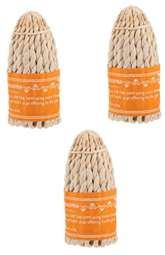 Milisten 150pcs Woven Rope Incense for Meditation Indoor Fragrance Handmade Style for Home Aroma Enhancement