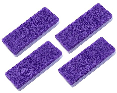 CANIGHT 4stücke Teiliges Bimsstein Fußpflegewerkzeug Effektiver Hornhautentferner Für Glatte Füße Ergonomisches Design Für Pediküre Und Fußmassage Tragbar Und Leicht Optimale