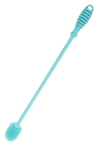Ipetboom Cepillo para Botellas De Silicona Limpiador De Biberones Herramienta De Limpieza Hogar Botella De Silicona Limpiador De Use para Limpiar De Agua Cocina