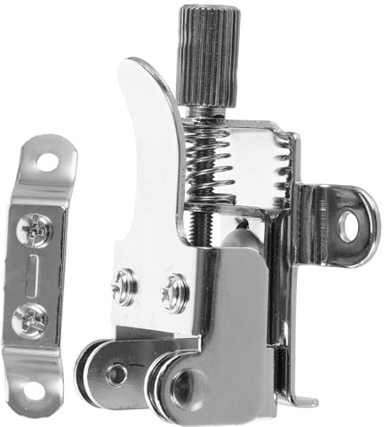 JEWEDECO Snare Drum Regler aus Metall mit Glatter Oberfläche Silberfarbenes Ersatzteil für Trommelzubehör für Drum Parts And Accessories zu Hause