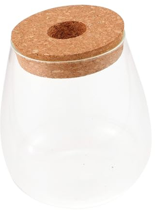 HEMOTON Bottiglia Di Pianta Vaso Da Terrario Pianta Contenitori Di Per Piante Idroponiche Vaso Da Terrario Bottiglia Di Per Coltura Di Legno
