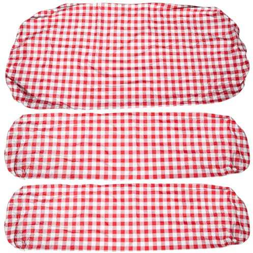 Abaodam Mantel Para Mesa De Picnic Funda Ajustada Para Banco De Picnic Mantel Portátil Para Artículos De Camping Protección Contra Polvo y Lluvia Para Excursiones Al Aire