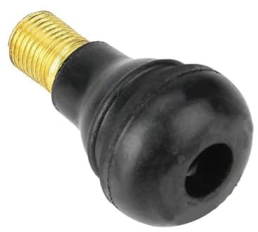 Generic Universal Snap-in Däckventilstam TR412 Gummiventilstam för Bilar och Motorcyklar Hög Värme & – Långvarigt Slanglöst Däckskydd (TR412)