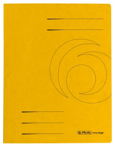 Herlitz Schnellhefter Colorspan (10er Packung, gelb)