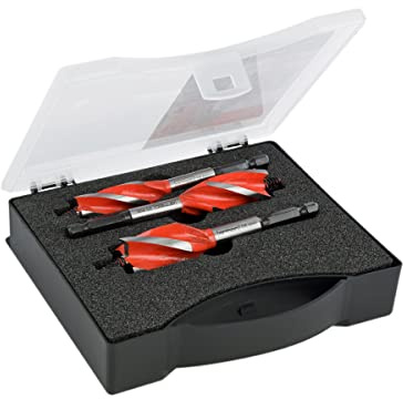 Armeg WWB3PCSET120 3 Piece Stubby Set Wood Beaver Drill Bits