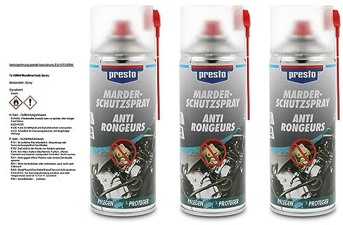 PRESTO 3x 400ml Marderschutz-Spray