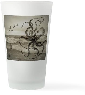 CafePress The Kraken Pint Glass, 16 oz. Drinking Glass