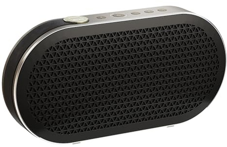 DALI Katch G2 – Premium Bluetooth-Lautsprecher mit Außergewöhnlicher Klangqualität, Elegantes Aluminium-Design und Integriertem Leder-Tragegurt