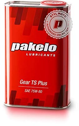 Pakelo 2 LT Olio TRASMISSIONI MECCANICHE Auto Gear TS Plus SAE 75W-80 100% Sintetico