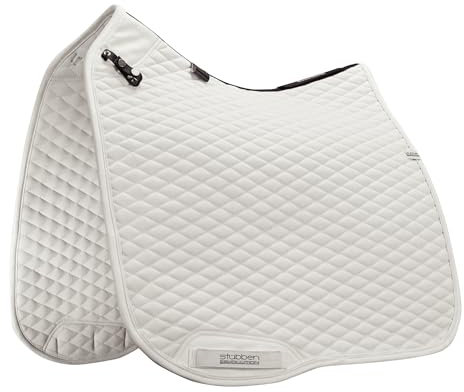 Stübben Streamline Schabracke Dressur - weiß - M