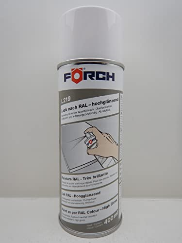 Förch SIGNALWEISS WEISS RAL 9003 LACK LACKSPRAY SPRAY SPRAYDOSE 400ML (1)