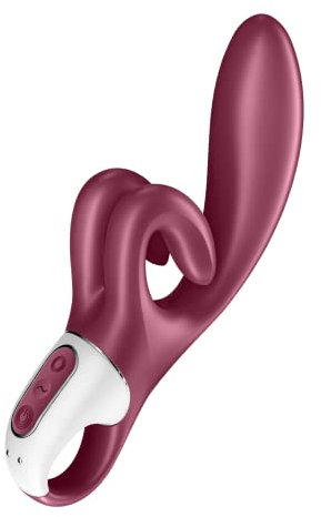Satisfyer Touch Me Dildo Vibrator | 3 Motoren & flexibel | Ergonomischer Klitorisreizer | Starke Vibrationen für die Frau | Wiederaufladbar & wasserdicht (IPX7) | Sex-Spielzeug