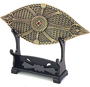 Llavero con diseño de God of War Chaos Blade Thunder Hammer Eje de armas con soporte de exhibición para fans de anime, estilo 1, talla única