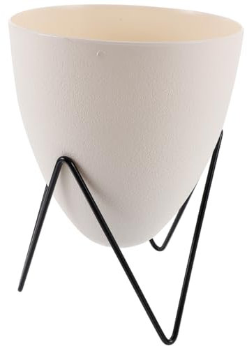 BESPORTBLE Hydroponischer Blumentopf Selbstbewässernder Topf Pflanzentopf-dekor Dekorativer Gartenbedarf Für Home Büros Hotels Weiß