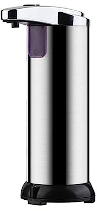 Qaautor Distributeur de Savon Automatique sans Contact avec Base éTanche, Distributeur de Savon Liquide 250 ML pour Cuisine Salle de Bain HôTel