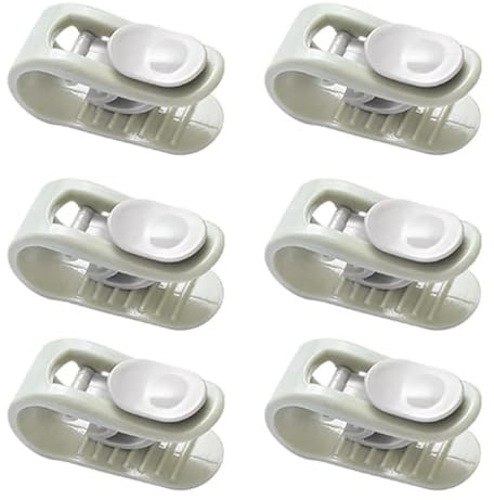 OUDQFCJ 6 Stück Bettdeckenhalter, Bettdecken Clips, Betttuchspanner, Bettdecke im Bezug Fixieren, Bettdecken Clips für Bettwäsche, Vorhänge, Socken und Kleidung