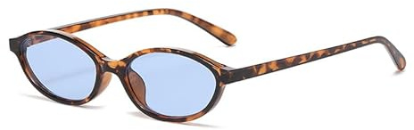 AmazingRose Klassische kleine ovale Sonnenbrille, leichter bequemer Rahmen mit UV400 Schutz, Vintage Stil für Männer und Frauen