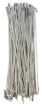 11 Gauge Heavy Duty Aluminum Fence Ties - 10 Inch, 100 Pack for Chain Link Garden and Dog Fences, Rust Resistant Metal Alloy Repair Fasteners Compatible with Residential and Agricultural Use