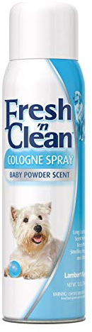 PetAg Fresh 'n Clean Cologne Spray - Baby Powder Scent - 12 Ounce
