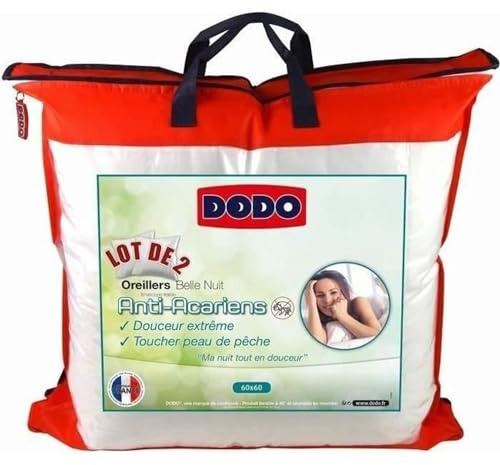 DODO 2 Oreillers Belle Nuit 60x60