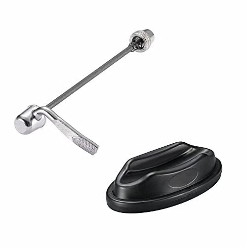 Fahrrad Schnellspanner Hinterrad Spieß und Vorderrad Riser Block, Indoor Fahrrad Training Zubehör für Turbo Trainer