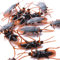 Juguete de araña Falsa de plástico Realista, Accesorios de Broma para Halloween, Divertidos niños, Decoraciones Festivas para Fiestas para Adultos, 30 Piezas (cucaracha)