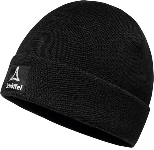 Schöffel Knitted Neath Mütze, Black, ONE Size