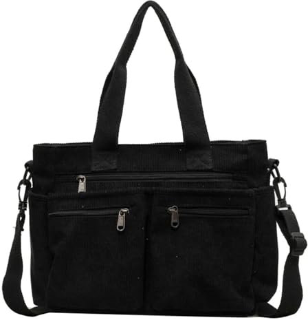 Makukke Damen Umhängetasche Tote Bag Tasche Mehrfachtasche Shopper Tasche Handtasche Schultertaschen für Arbeit Büro Reisen Einkaufen Schule