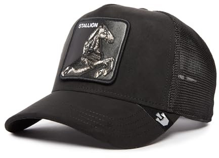 Goorin Bros. Trucker Cap The Suede Stallion Black Schwarz, Size:OneSize