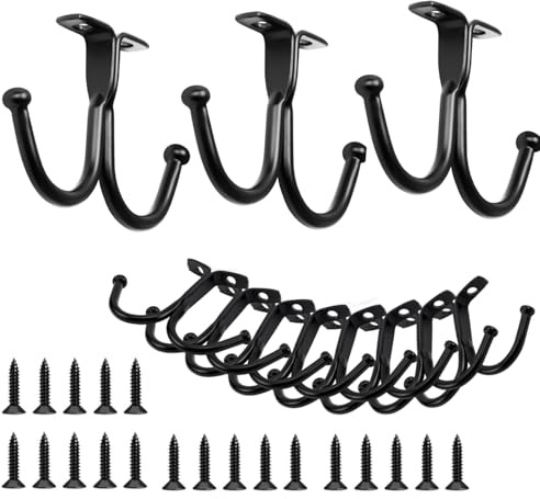 ZHAOYCSH Tassenhalter Schrank, 10 Stück Tassenständer Tassenregal Mug Halter Haken zur Tassen Aufbewahrung, Kaffeetasse Halterung für Küchenregal, Organisation von Bechern und Küchenutensilien