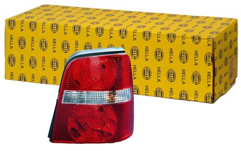 HELLA 2VP 008 759-051 Heckleuchte - Glühlampe - glasklar/rot - links - für u.a. VW Touran (1T1, 1T2)