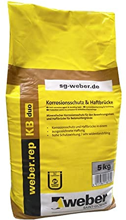 weber.rep KB duo - Korrosionsschutz & Haftbrücke, 5kg