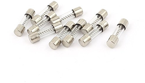 Aexit 10 st 250V 12A 12Amp långsamma glas säkringar rör 5mm x 20mm(10 pcs 220 V 12 A 12 Ampere Fusion lente fusibles en verre tubes 5 mm x 20 mm