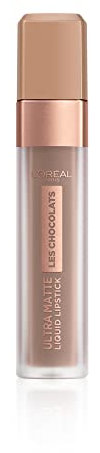 L'Oreal Paris Les Chocolats Ultramatte Flüssiger Lippenstift 854 Bittersweet