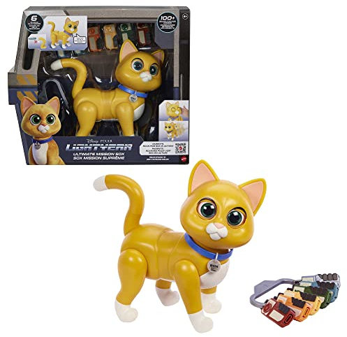 Disney and Pixar Lightyear Sox Interactive Talking Sound & Motion Cat, Movie Accurate Robot Companion Character Youth Electronics Toy, 4 Years & Up (Packaging may vary)