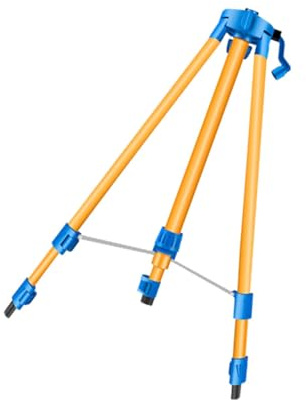 Hoement Telescopic Support Rod Level Meter Tripod with Infrared Level Meter Bracket, Aluminium Alloy and Abs Material, Ergonomic Design for Wallpapering and Wall Paneling, 1.2m Upgrade