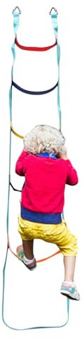 Strickleiter Outdoor - Treppe zum Klettern auf dem , Kletterseil für Kinder | Belastungsbeständiges Klettern, Outdoor-Spielausrüstung für Kinder mit Treppen