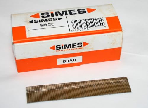 Clavos - clavos para clavadora neumática de 50 mm, paquete de 5000 unidades, fabricados en acero, ideales para trabajos de construcción y reparación.* #*