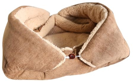 CORHAD Warm Faltbare Haustiermatte für Kleine Hunde und Katzen Gepolsterte Plüschige Schlafunterlage Leichte Pflegeleichte Wärme-pad für Zuhause und Reisen