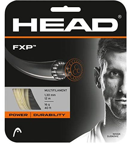 HEAD Fxp Set Tennis-Saite, Natural, 1.25 Mm / 17 g