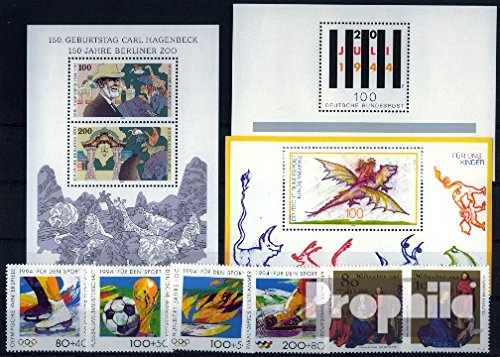 Prophila Collection BRD (BR.Deutschland) 1994 ETB kompletter Jahrgang in sauberer Erhaltung (Briefmarken für Sammler)
