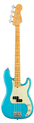 Fender American Professional II Precision Bass MN Miami Blue B-Stock/Demo - E-Bass